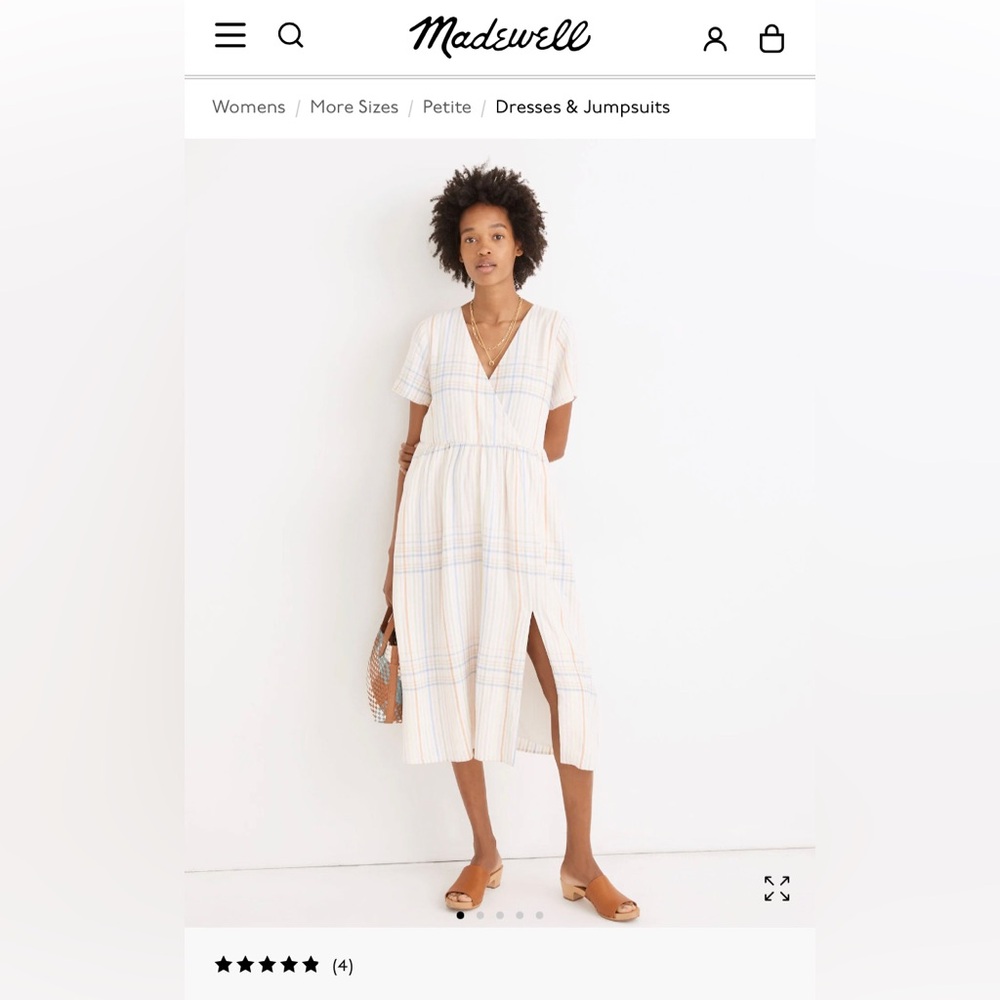 Madewell linen dress